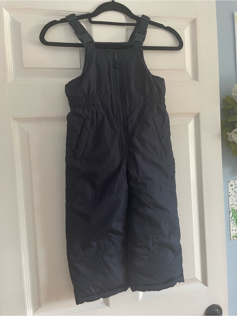 London Fog Kids Navy Snow Bib Overalls-Size 4T-NWOT